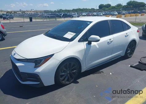 2022 Toyota Corolla Se z USA, uszkodzony, nr VIN JTDS4MCE5N3504691